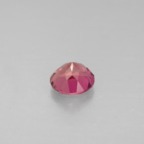 Turmalina multicolor natural de 0,59 ct, corte redondo, VS
