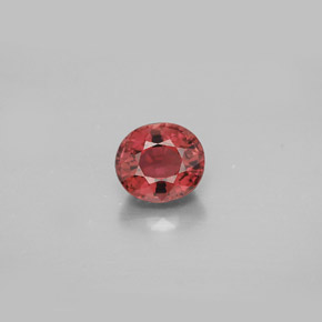 Turmalina rosa natural de 0,99 ct, corte óvalo, VVS