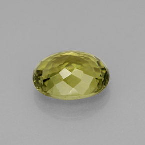 Turmalina verde natural de 1,93 ct, corte óvalo, IF