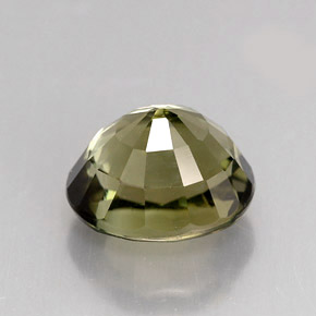 Turmalina verde natural de 1,68 ct, corte óvalo, VVS-VS