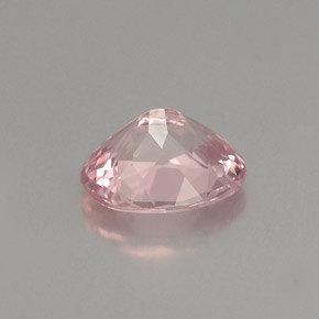 Turmalina rosa natural de 1,10 ct, corte óvalo, VVS-VS