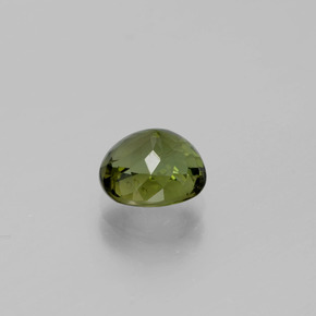 Turmalina verde natural de 1,58 ct, corte óvalo, VVS-VS