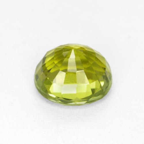 Turmalina verde natural de 1,11 ct, corte óvalo, VVS-VS