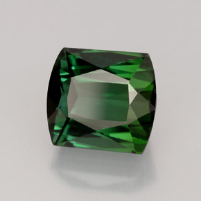 Turmalina verde natural de 3,57 ct, forma elegante, VVS