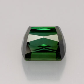 Turmalina verde natural de 3,57 ct, forma elegante, VVS
