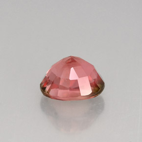 Turmalina multicolor natural de 1,18 ct, corte óvalo, VS