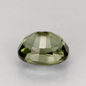 Turmalina verde natural de 1,50 ct, corte óvalo, VVS-VS
