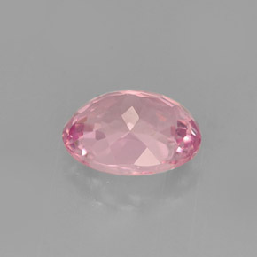 Turmalina rosa natural de 1,23 ct, corte óvalo, VVS-VS