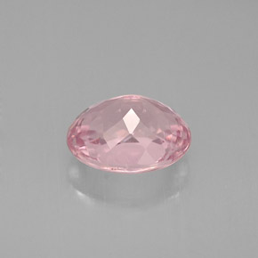 Turmalina rosa natural de 1,65 ct, corte óvalo, VS