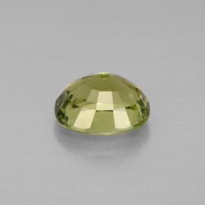 Turmalina verde natural de 1,57 ct, corte óvalo, VVS-VS