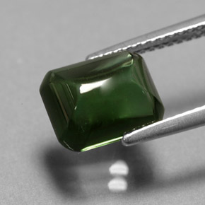 Turmalina verde natural de 2,96 ct, transparente, transparente / translúcido
