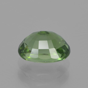 Turmalina verde natural de 1,07 ct, corte óvalo, VVS