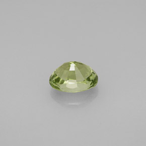 Turmalina verde natural de 1,03 ct, corte óvalo, VVS