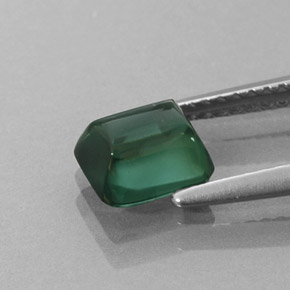 Turmalina verde natural de 1,45 ct, transparente, transparente / translúcido