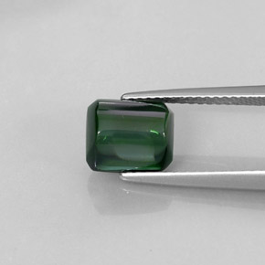 Turmalina verde natural de 2,57 ct, transparente, transparente / translúcido