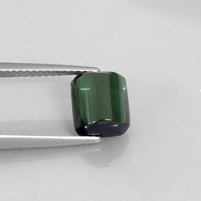 Turmalina verde natural de 2,57 ct, transparente, transparente / translúcido