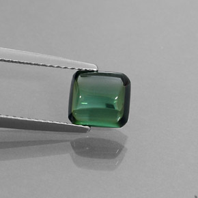 Turmalina verde natural de 1,68 ct, transparente, transparente / translúcido