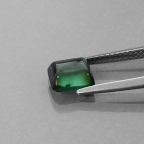 Turmalina verde natural de 1,68 ct, transparente, transparente / translúcido