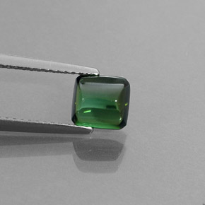 Turmalina verde natural de 1,46 ct, transparente, transparente / translúcido
