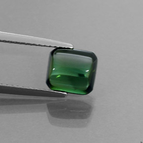 Turmalina verde natural de 2,53 ct, transparente, transparente / translúcido