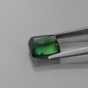 Turmalina verde natural de 2,53 ct, transparente, transparente / translúcido