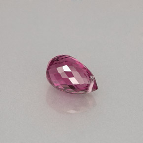Turmalina violeta natural de 1,18 ct, briolette, VS