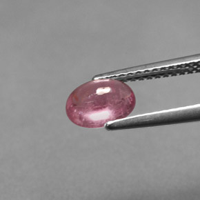 Turmalina rosa natural de 0,97 ct, transparente, transparente / translúcido