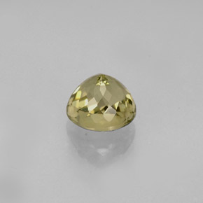 Turmalina oro natural de 0,82 ct, corte redondo, VVS