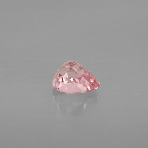 Turmalina rosa natural de 0,61 ct, en forma de pera, VVS-VS