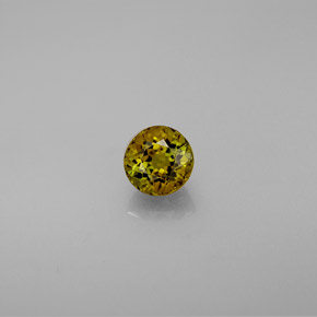 Turmalina multicolor natural de 0,62 ct, corte redondo, VVS