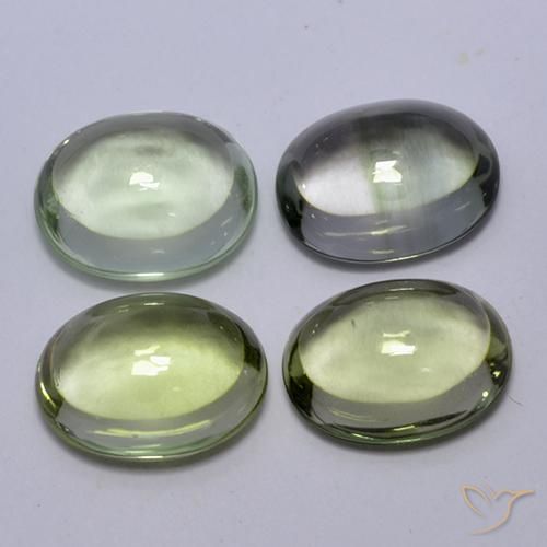 5.48ctw Natural Verde claro turmalina, Ovalada, Transparente