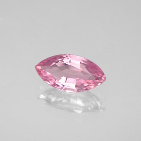 Turmalina rosa natural de 1,30 ct, marquesa, VS-SI