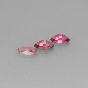 Gemas de turmalina multicolor natural de  ct, marquesa, VVS-VS