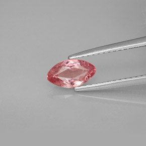 Turmalina rosa natural de 0,70 ct, marquesa, VS-SI