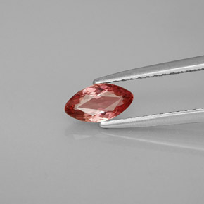 Turmalina rosa natural de 0,48 ct, marquesa, VVS-VS