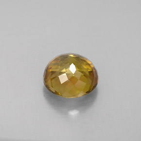 Turmalina multicolor natural de 1,32 ct, corte redondo, VVS-VS