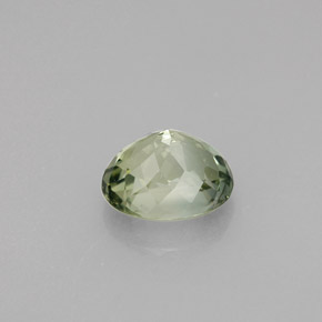 Turmalina verde natural de 1,52 ct, corte óvalo, VS