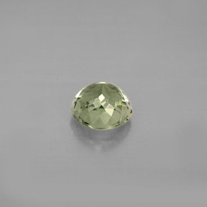 Turmalina verde natural de 1,07 ct, corte redondo, VVS-VS