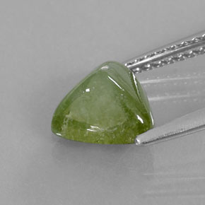Turmalina verde natural de 1,84 ct, transparente, transparente / translúcido