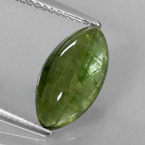 Turmalina verde natural de 2,52 ct, transparente, transparente / translúcido