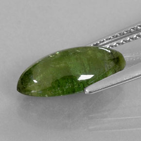Turmalina verde natural de 2,52 ct, transparente, transparente / translúcido