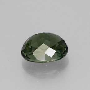 Turmalina verde natural de 2,05 ct, corte óvalo, VVS-VS