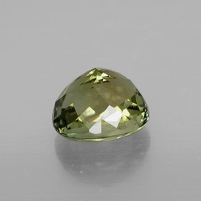 Turmalina verde natural de 1,98 ct, corte óvalo, VVS-VS