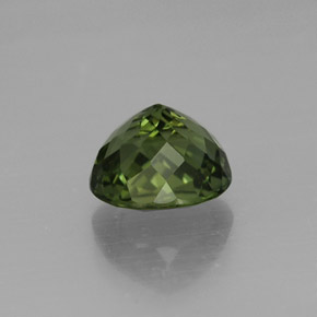 Turmalina verde natural de 1,94 ct, corte óvalo, VVS