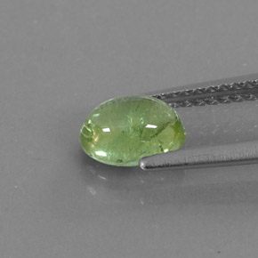 Turmalina verde natural de 0,99 ct, transparente, transparente / translúcido