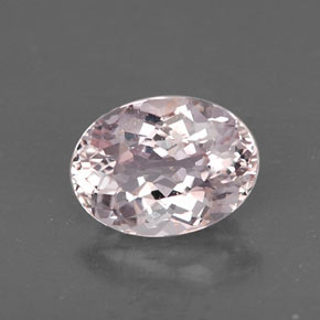Turmalina blanco natural de 1,76 ct, corte óvalo, VS