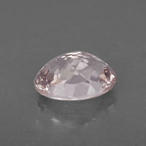 Turmalina blanco natural de 1,76 ct, corte óvalo, VS