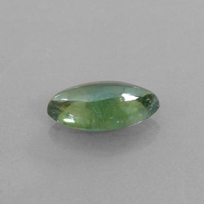 Turmalina verde natural de 1,25 ct, transparente, transparente / translúcido