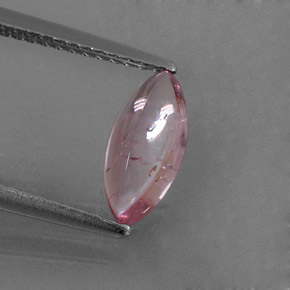 Turmalina rosa natural de 1,21 ct, transparente, transparente / translúcido