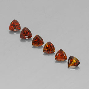 Gemas de turmalina multicolor natural de 1,48 ct, trillón, VVS-VS